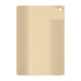 כיסוי פלסטיק קשיח ל- Apple iPad 10.2 (2019) בצבע - בז' - קייס מובייל
