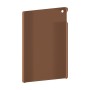 כיסוי פלסטיק קשיח ל- Apple iPad 10.2 (2019) בצבע - חום - קייס מובייל