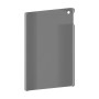 כיסוי פלסטיק קשיח ל- Apple iPad 10.2 (2019) בצבע - אפור - קייס מובייל