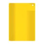 כיסוי פלסטיק קשיח ל- Apple iPad 10.2 (2019) בצבע - צהוב - קייס מובייל