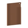 כיסוי פלסטיק קשיח ל- Apple iPad 10.2 (2021) בצבע - חום - קייס מובייל