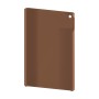כיסוי פלסטיק קשיח ל- Apple iPad 10.2 (2021) בצבע - חום - קייס מובייל