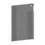 כיסוי פלסטיק קשיח ל- Apple iPad 10.2 (2021) בצבע - אפור - קייס מובייל