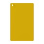 כיסוי פלסטיק קשיח ל- Apple iPad 10.2 (2021) בצבע - צהוב - קייס מובייל