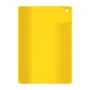 כיסוי פלסטיק קשיח ל- Apple iPad 10.2 (2021) בצבע - צהוב - קייס מובייל