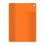 כיסוי פלסטיק קשיח ל- Apple iPad 9.7 (2017) בצבע - כתום - קייס מובייל