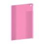 כיסוי פלסטיק קשיח ל- Apple iPad 9.7 (2017) בצבע - ורוד - קייס מובייל