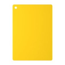 כיסוי פלסטיק קשיח ל- Apple iPad 9.7 (2017) בצבע - צהוב - קייס מובייל