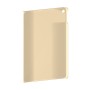 כיסוי פלסטיק קשיח ל- Apple iPad 9.7 (2018) בצבע - בז' - קייס מובייל