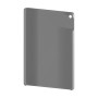 כיסוי פלסטיק קשיח ל- Apple iPad 9.7 (2018) בצבע - אפור - קייס מובייל