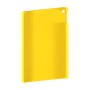 כיסוי פלסטיק קשיח ל- Apple iPad 9.7 (2018) בצבע - צהוב - קייס מובייל