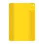 כיסוי פלסטיק קשיח ל- Apple iPad Air (2019) בצבע - צהוב - קייס מובייל