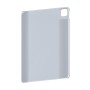 כיסוי פלסטיק קשיח ל- Apple iPad Pro 12.9 (2020) בצבע - כסף - קייס מובייל