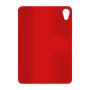 כיסוי פלסטיק קשיח ל- Apple iPad mini (2024) בצבע - אדום - קייס מובייל