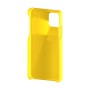 כיסוי פלסטיק קשיח ל- Apple iPhone 11 בצבע - צהוב - קייס מובייל
