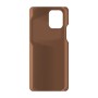 כיסוי פלסטיק קשיח ל- Apple iPhone 12 בצבע - חום - קייס מובייל