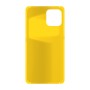 כיסוי פלסטיק קשיח ל- Apple iPhone 12 בצבע - צהוב - קייס מובייל