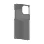 כיסוי פלסטיק קשיח ל- Apple iPhone 12 Pro Max בצבע - אפור - קייס מובייל
