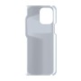 כיסוי פלסטיק קשיח ל- Apple iPhone 12 Pro Max בצבע - כסף - קייס מובייל