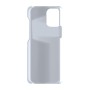 כיסוי פלסטיק קשיח ל- Apple iPhone 12 Pro Max בצבע - כסף - קייס מובייל