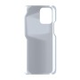 כיסוי פלסטיק קשיח ל- Apple iPhone 12 mini בצבע - כסף - קייס מובייל