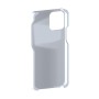 כיסוי פלסטיק קשיח ל- Apple iPhone 12 mini בצבע - כסף - קייס מובייל