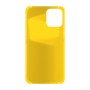 כיסוי פלסטיק קשיח ל- Apple iPhone 12 mini בצבע - צהוב - קייס מובייל