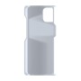 כיסוי פלסטיק קשיח ל- Apple iPhone 13 בצבע - כסף - קייס מובייל