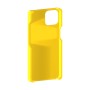 כיסוי פלסטיק קשיח ל- Apple iPhone 13 בצבע - צהוב - קייס מובייל