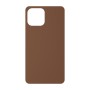 כיסוי פלסטיק קשיח ל- Apple iPhone 13 mini בצבע - חום - קייס מובייל