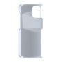 כיסוי פלסטיק קשיח ל- Apple iPhone 13 mini בצבע - כסף - קייס מובייל