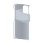 כיסוי פלסטיק קשיח ל- Apple iPhone 13 mini בצבע - כסף - קייס מובייל