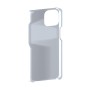 כיסוי פלסטיק קשיח ל- Apple iPhone 14 בצבע - כסף - קייס מובייל