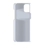 כיסוי פלסטיק קשיח ל- Apple iPhone 14 Plus בצבע - כסף - קייס מובייל