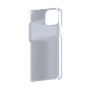 כיסוי פלסטיק קשיח ל- Apple iPhone 14 Plus בצבע - כסף - קייס מובייל
