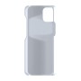 כיסוי פלסטיק קשיח ל- Apple iPhone 15 Plus בצבע - כסף - קייס מובייל
