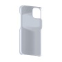 כיסוי פלסטיק קשיח ל- Apple iPhone 15 Plus בצבע - כסף - קייס מובייל