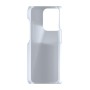 כיסוי פלסטיק קשיח ל- Apple iPhone 15 Pro בצבע - כסף - קייס מובייל