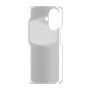 כיסוי פלסטיק קשיח ל- Apple iPhone 16 בצבע - לבן - קייס מובייל
