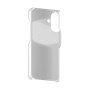 כיסוי פלסטיק קשיח ל- Apple iPhone 16 בצבע - לבן - קייס מובייל