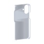 כיסוי פלסטיק קשיח ל- Apple iPhone 16 Plus בצבע - כסף - קייס מובייל
