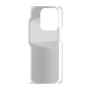 כיסוי פלסטיק קשיח ל- Apple iPhone 16 Pro בצבע - לבן - קייס מובייל