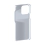 כיסוי פלסטיק קשיח ל- Apple iPhone 16 Pro Max בצבע - כסף - קייס מובייל