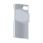 כיסוי פלסטיק קשיח ל- Apple iPhone 16e בצבע - כסף - קייס מובייל