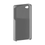 כיסוי פלסטיק קשיח ל- Apple iPhone 4s בצבע - אפור - קייס מובייל