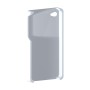 כיסוי פלסטיק קשיח ל- Apple iPhone 4s בצבע - כסף - קייס מובייל