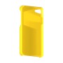 כיסוי פלסטיק קשיח ל- Apple iPhone SE (2020) בצבע - צהוב - קייס מובייל