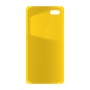 כיסוי פלסטיק קשיח ל- Apple iPhone SE בצבע - צהוב - קייס מובייל
