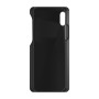 כיסוי פלסטיק קשיח ל- Apple iPhone X בצבע - שחור - קייס מובייל