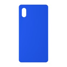 כיסוי פלסטיק קשיח ל- Apple iPhone XS בצבע - כחול - קייס מובייל